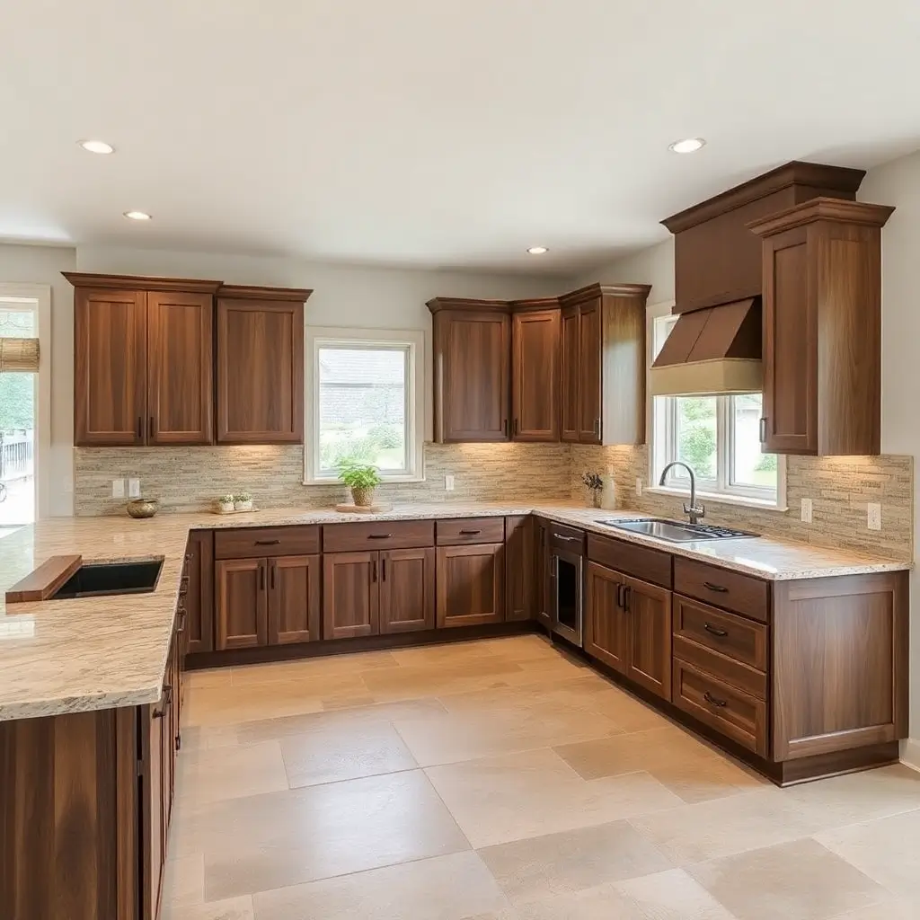 G-Shaped Kitchen Layout