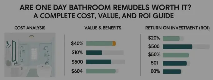 are one day bathroom remodels worth it