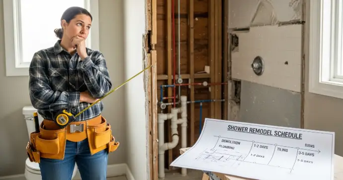 How Long Does It Take to Remodel a Shower
