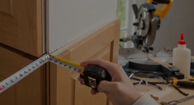 how to install cabinet filler strips